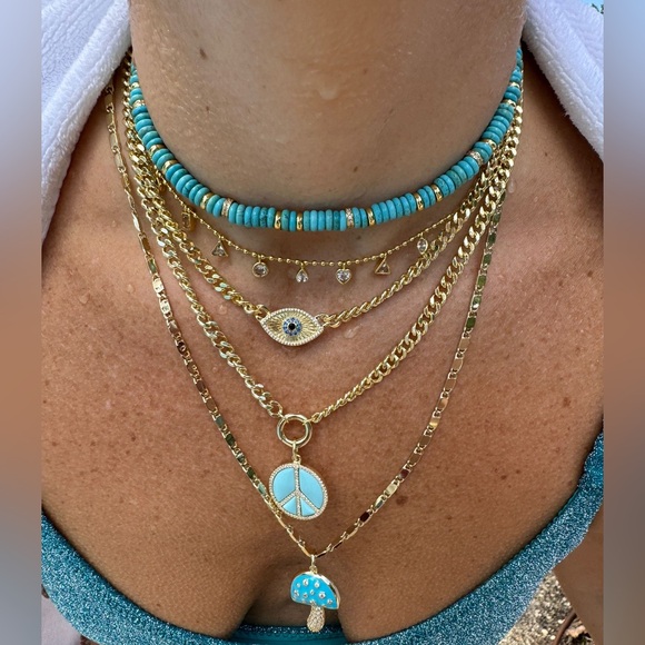 Jewelry - ❌sold ❌- Natural turquoise Stone Necklace